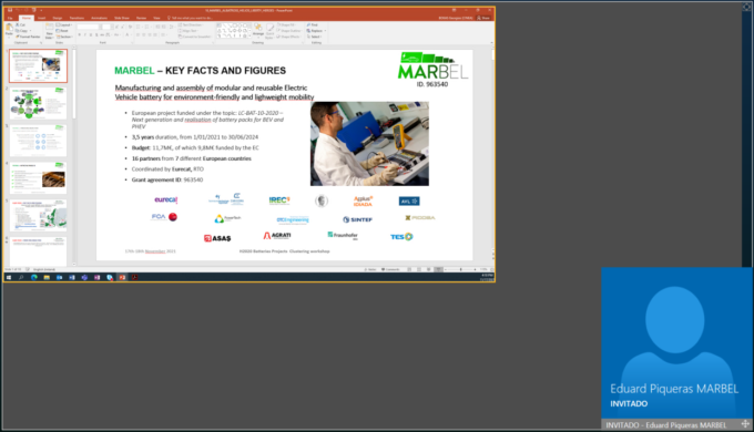 cluster battery projects